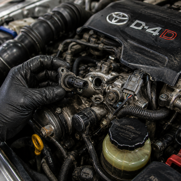 Revisión de inyectores del motor diésel Hilux D-4D