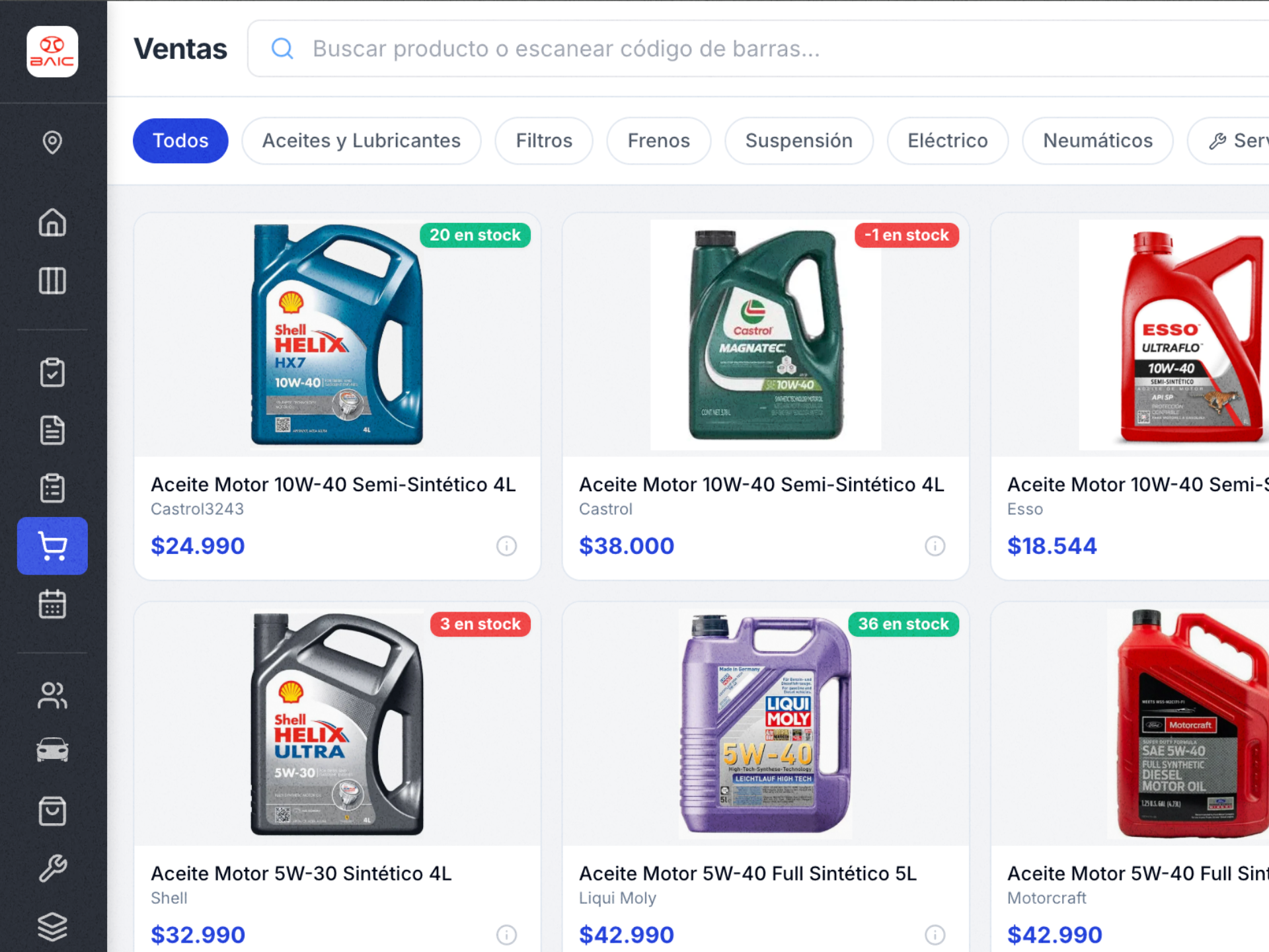 Punto de venta POS integrado para talleres con caja diaria - ServitechCloud